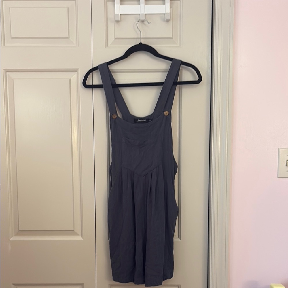 Gray Jumper/ Romper